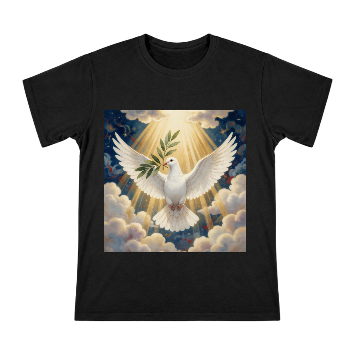 Peace Dove with Olive Branch Men's Cotton T-Shirt front [ai-pod:71c1e744e6c2558f2b5212baa7489476]