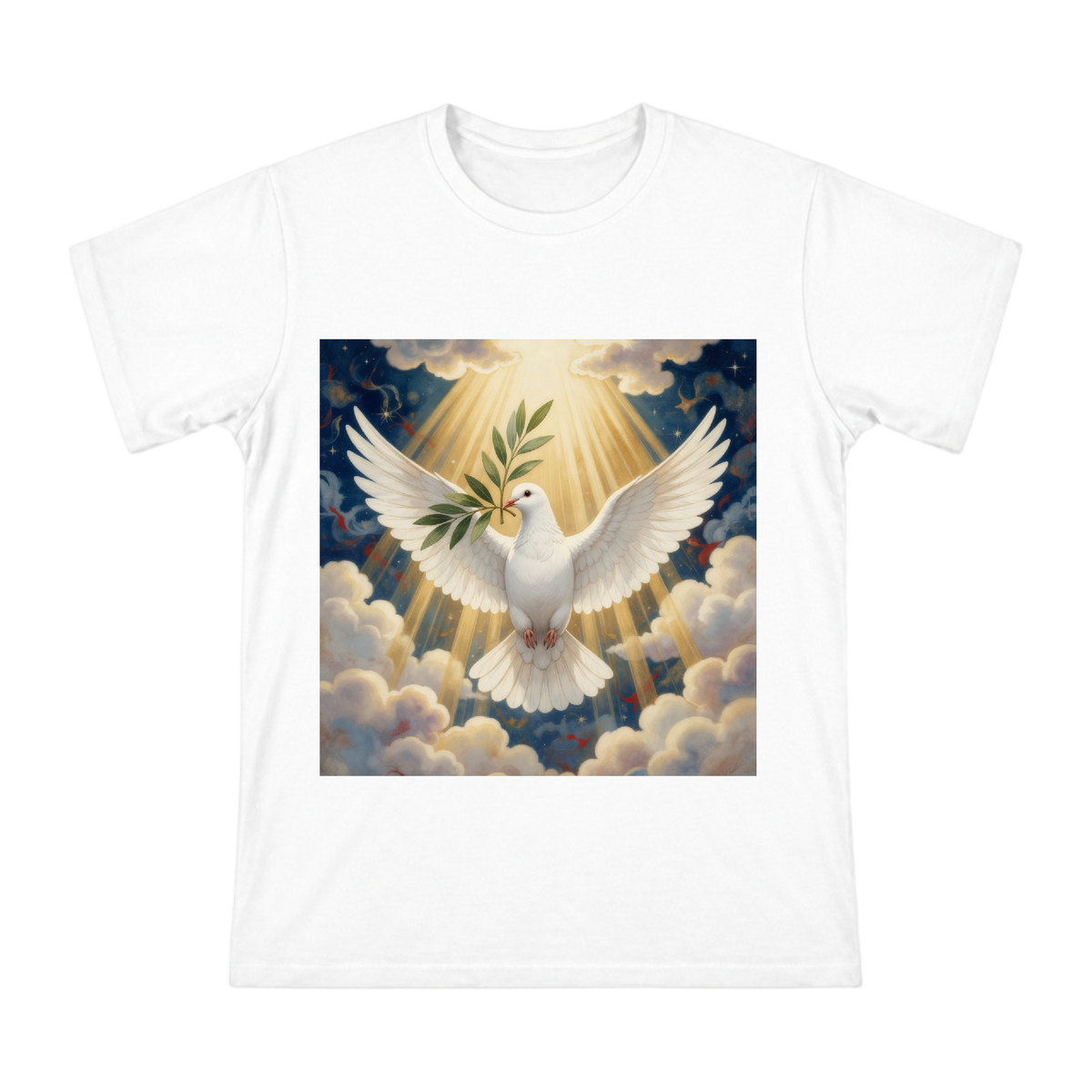 Peace Dove with Olive Branch Men's Cotton T-Shirt front [ai-pod:2fe45c82f50d1c0603b76462c814a5b4]