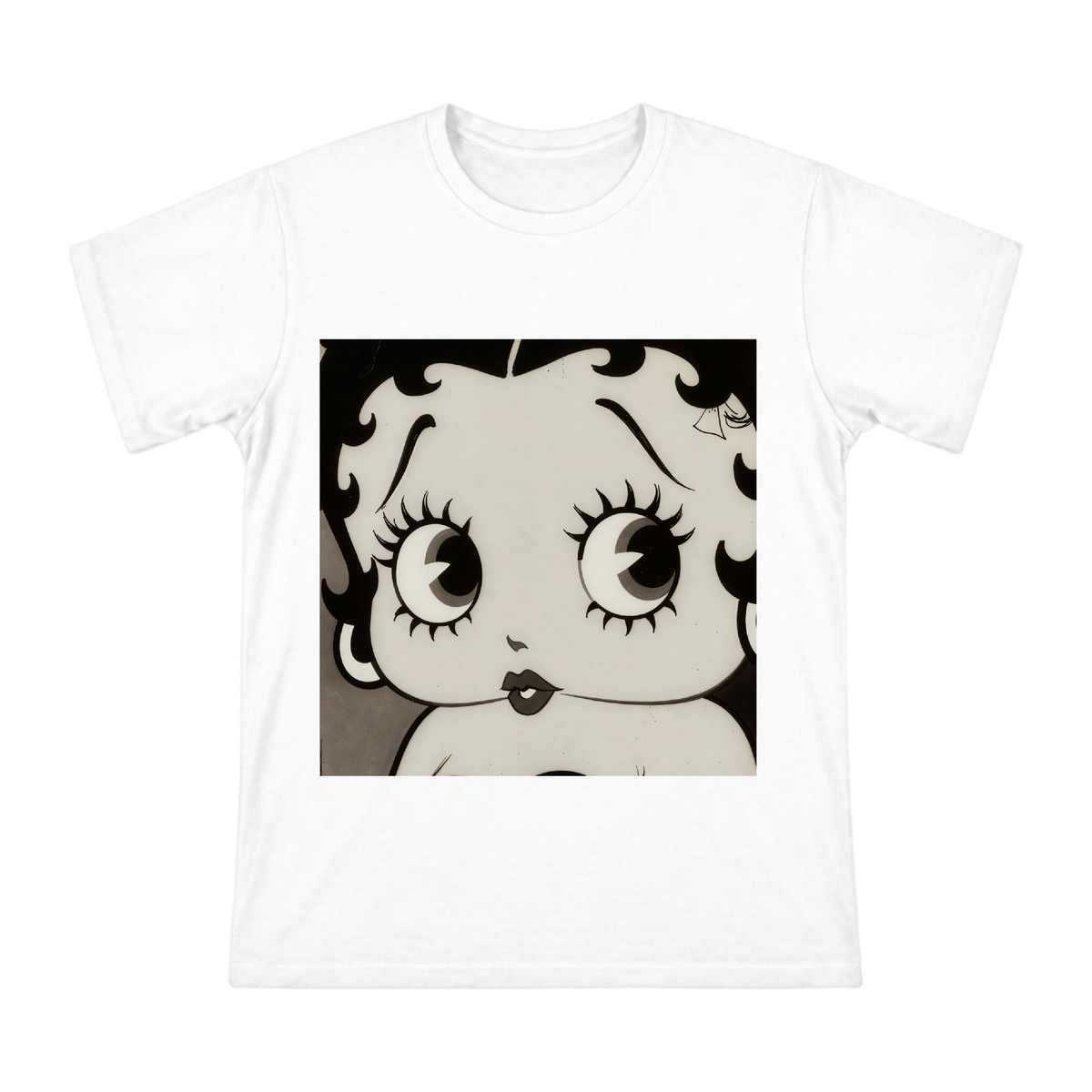 Vintage Betty Boop Style Art Men's Custom T-Shirt front [ai-pod:eb995a235d510977d8084994cd4846bf]