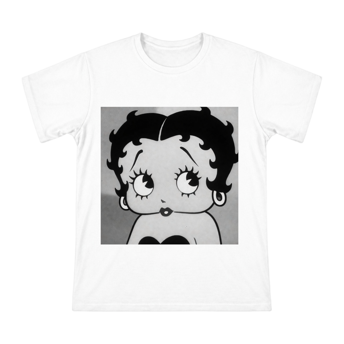 Vintage Betty Boop Portrait on Men's Heavyweight Cotton T-Shirt front [ai-pod:e3fc74f0f19896f26c2eb497e3f8d9b0]