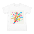Celebration Confetti Cannon Vector Illustration T-Shirt front [ai-pod:4659736de42b8227420bda6c9db1200b]