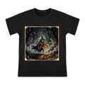 Mist Forest Lantern Witch Men's Cotton T-Shirt front [ai-pod:40b633f20dd08c9aa74ac0b19b578eeb]
