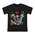 Low Battery: Caffeine Survival Graphic Tee front [ai-pod:3f22f174a24d93a500cea3c23eae2288]