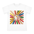 Colorful Pencil Radiant Composition Custom Men's Short Sleeve T-Shirt front [ai-pod:097ae9711467f0af15a6ff4437947267]
