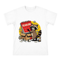 Deadline Crunch Raccoon Vintage Cartoon Men's T-Shirt front [ai-pod:3afd5ee778cbe7b59332892753ccd6e2]