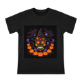 Sugar Skull Witch Halloween T-Shirt front [ai-pod:7e5f6302cda6c69b746d8cc09db0d101]