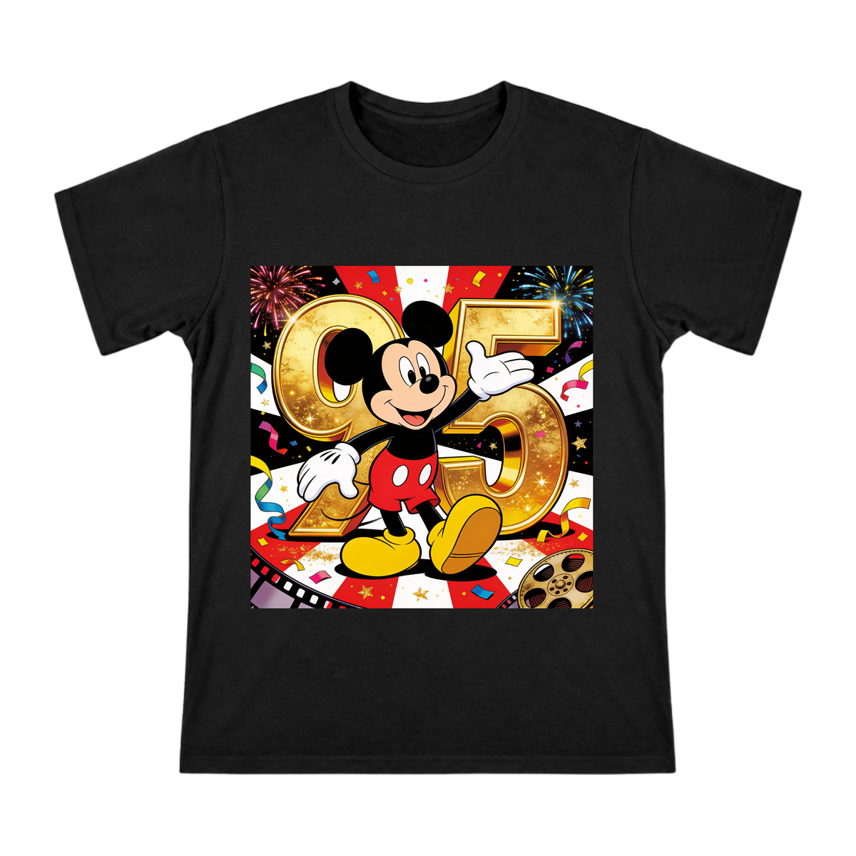 Mickey Mouse 95th Anniversary Celebration Illustration Men's Short Sleeve T-Shirt front [ai-pod:27d7c4be33c63ad856a39ed8bfe90234]