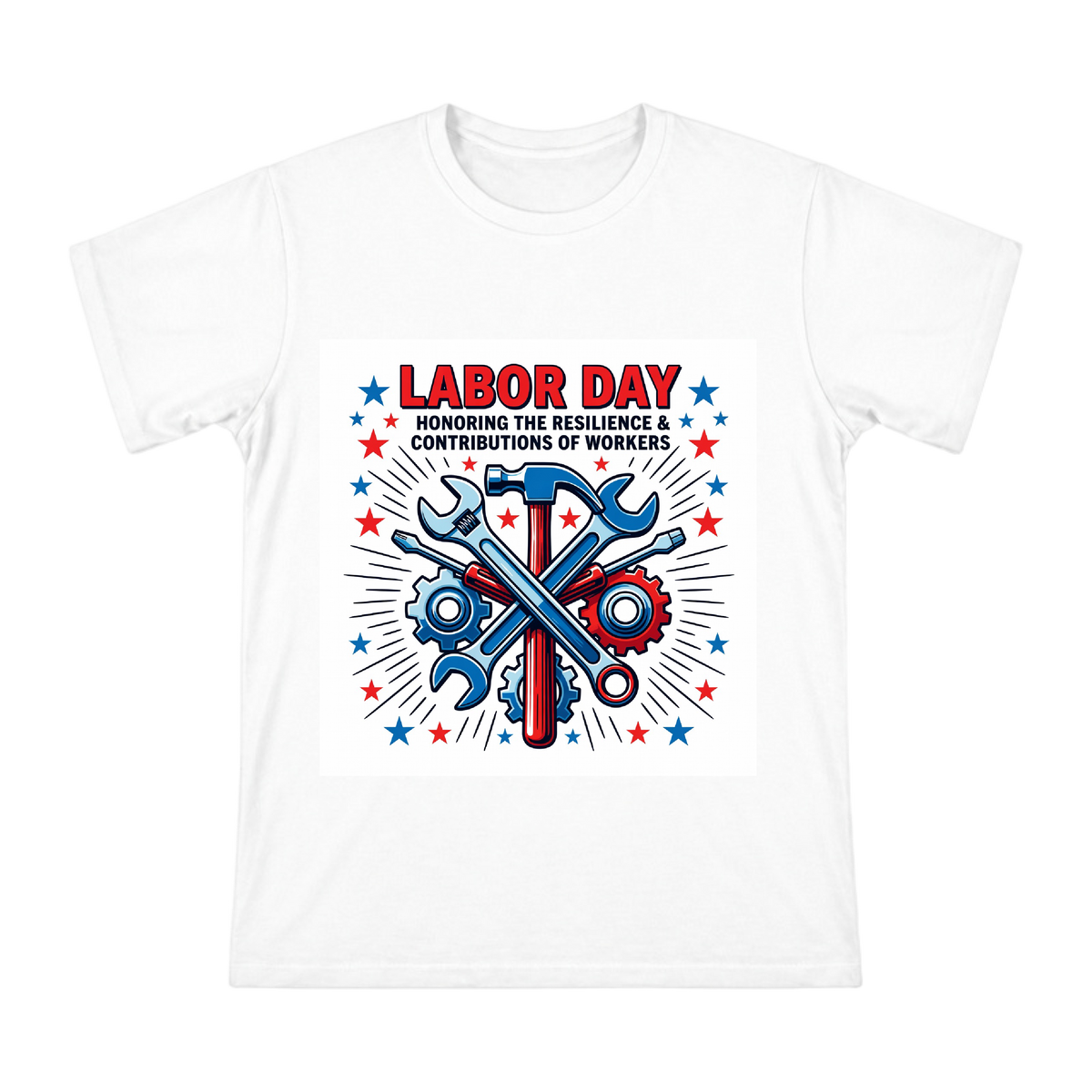 Labor Day Industrial Tool Badge Men's Short Sleeve T-Shirt front [ai-pod:5524929be28817fb7aa08328ed0cdc5b]