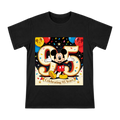Mickey Mouse 95th Anniversary Celebration Retro Illustration Men's Cotton T-Shirt front [ai-pod:1e5a52b59389d556e2ceb7b01ff7c8fa]