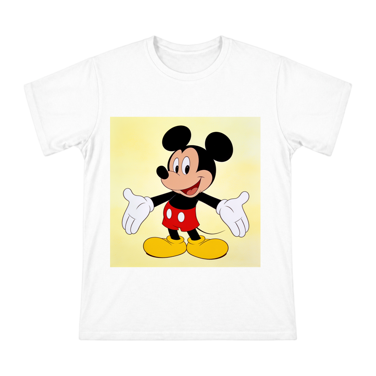 Classic Mickey Mouse Retro Art Men's Cotton T-Shirt front [ai-pod:a771b6f93b72c4d04d6f82ad8bf84d26]