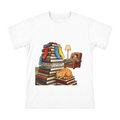 Buy Books Like Rain, Read Like Silk - Cozy Home Humor T-Shirt front [ai-pod:3c7b536bb81187221091484b2bac1a96]