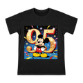 Mickey Mouse 95th Anniversary Gold Number Illustration Men's Short Sleeve T-Shirt front [ai-pod:49f212ebcabd1082fa4cb7c3c1a9936d]