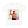 Vintage Red and White Striped Shirt Man Swearing In Digital Art Print Men's T-Shirt front [ai-pod:3f08dd7d0fd1c09fed55d9e55aea69f7]