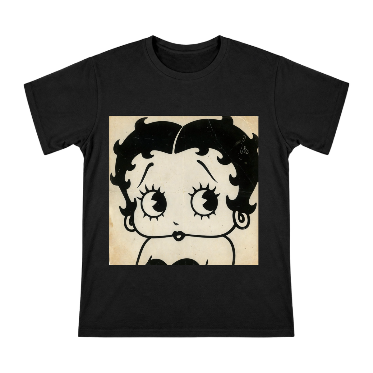 Vintage Betty Boop Retro Pop Art Men's Custom T-Shirt front [ai-pod:519ef108a34f38c85023bc2d9d4cd4d8]