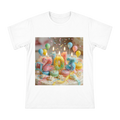 Macaron-Colored Birthday Number Candle T-Shirt front [ai-pod:cabbe04f2640ed1122aa51cb41b9862b]