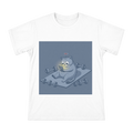 Fitness-Procrastinating Gray Cat Vector Illustration T-Shirt front [ai-pod:4a42438bf52b5e223d58922eca5268fe]