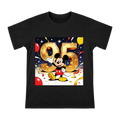Mickey Mouse 95th Anniversary Gold Commemorative Print Men's Cotton T-Shirt front [ai-pod:6334dee23ac1fd607d7ed9f89cdf1479]