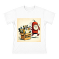 Procrastinating Raccoon vs. Deadline Bomb Men's Short Sleeve T-Shirt front [ai-pod:8d2c91b2f3123d9d758784098ebc8c1a]