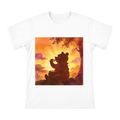 Winnie the Pooh Autumn Silhouette Men's Cotton T-Shirt front [ai-pod:e308eb0ff236f82d1503a7af514eedb4]