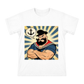 Retro American Comic Muscular Sailor Men's T-Shirt front [ai-pod:b25c5ae8a863560d6f2e42958167433f]