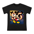 Mickey Mouse 95th Anniversary Celebration Illustration Men's Cotton T-Shirt front [ai-pod:b63ce9440e2db08fdc559e7112c0f207]