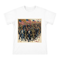 Honored Veterans Parade Men's Heavyweight Cotton T-Shirt front [ai-pod:52907c031fb8a0b86464cdddb2f27ebd]