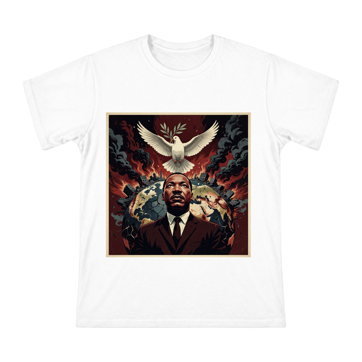 Peace Vision Amidst Ruins Men's Cotton T-Shirt front [ai-pod:6454c4fd6656dd6ce1969b8c28648d76]