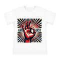 Pop Art OK Hand Gesture with Radiating Lines T-Shirt front [ai-pod:4270123267b307af76b75eeee5930ffa]