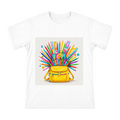Colorful School Supplies Bursting from Yellow Backpack Illustration Men's Short Sleeve T-Shirt front [ai-pod:5a7c6a41c3f7d14b54aa0c87ebb8e5a7]