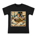 Retro Laboratory Inventor Cotton T-Shirt front [ai-pod:84d4730711261ff2858755e89040ae2e]
