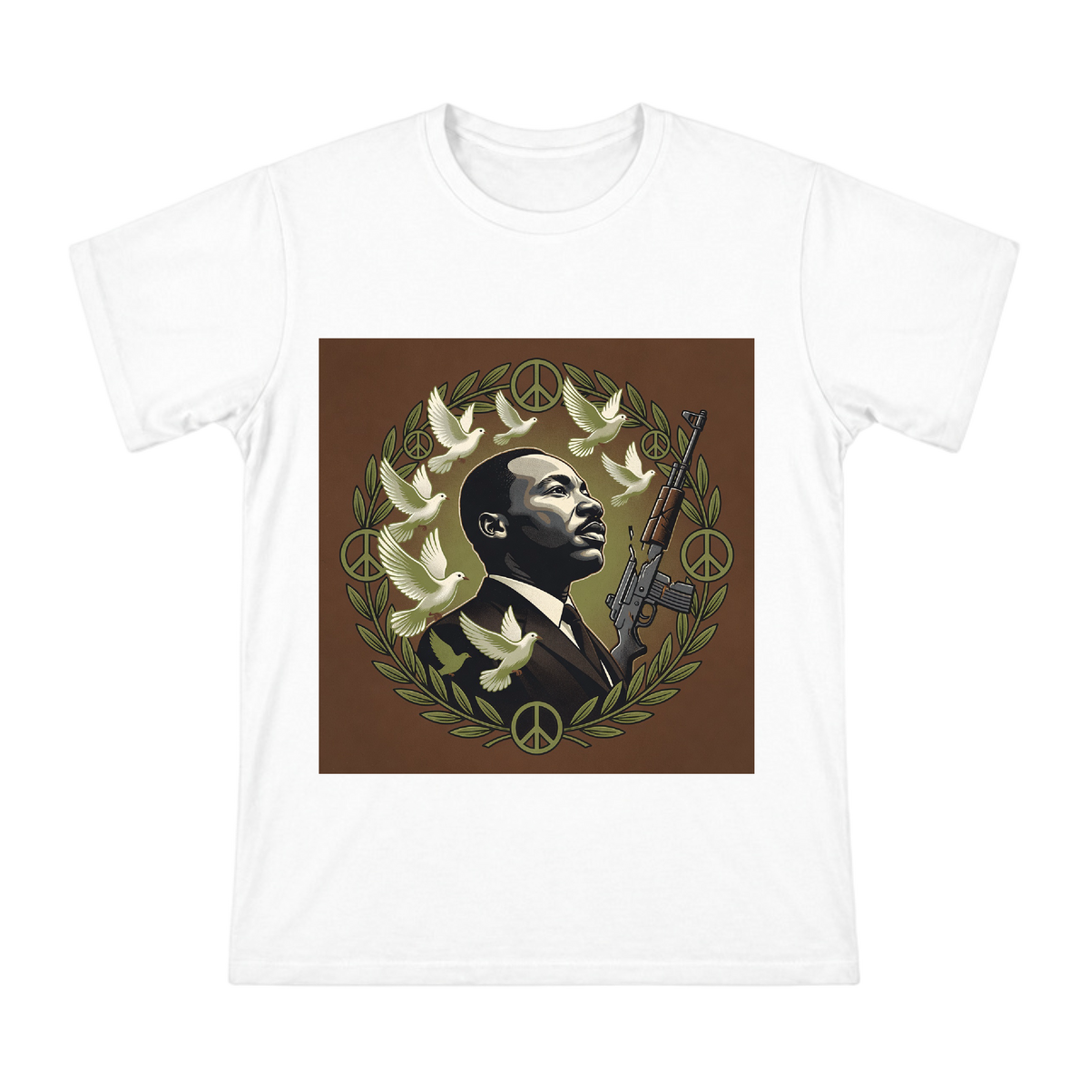 Peace and Broken Rifle Vintage Tee front [ai-pod:b9b263ea9eb8d2f2e7d1c95b5c29c5e2]