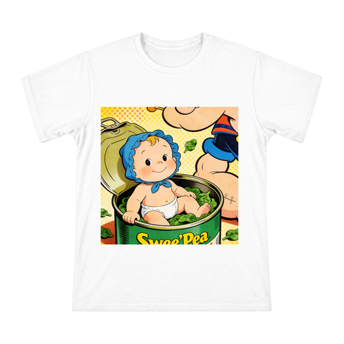 Swee Pea Vintage Comic T-Shirt front [ai-pod:a8b4ec3d7902cb9a890287e8e1d1902f]