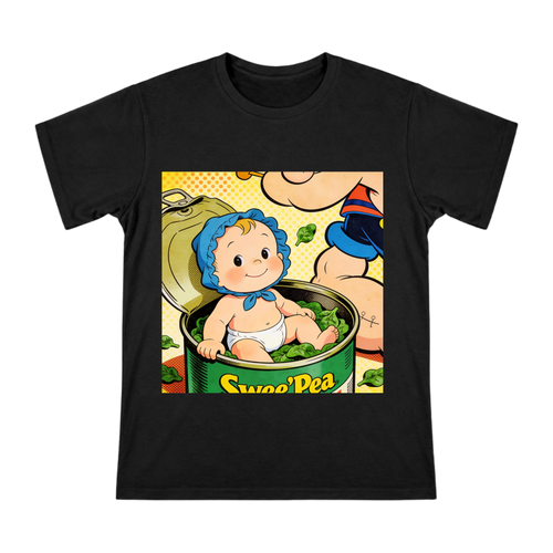 Swee Pea Vintage Comic T-Shirt front [ai-pod:c94c2f38c90766dbdeca3159c33fe380]