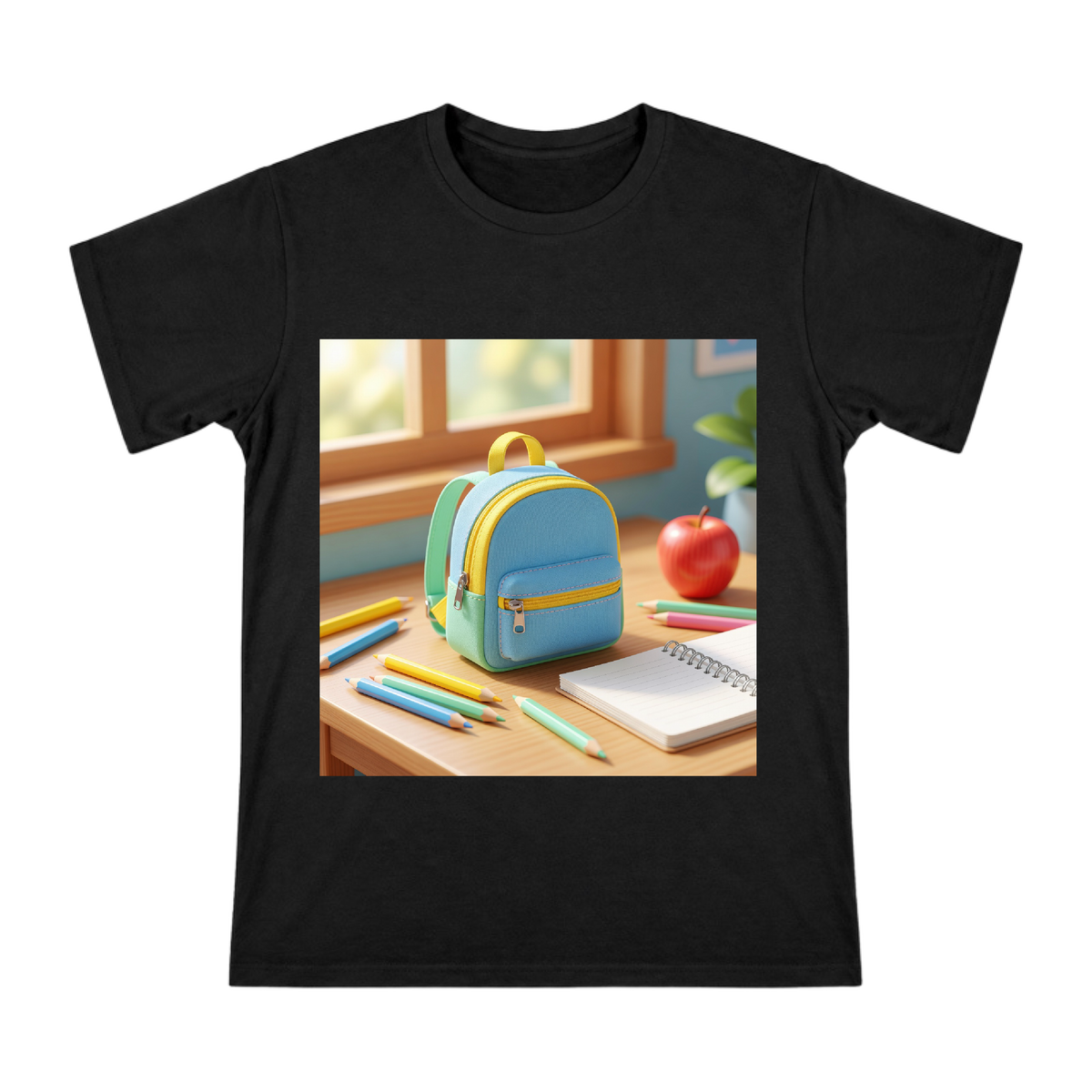 Mini Backpack Pencil Case Design Men's Custom Short Sleeve T-Shirt front [ai-pod:e01e6662f0eaf74704d5366e74bf81ec]