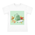 Mint Green Mini Backpack Pencil Case with Autumn Stationery Art Men's Short Sleeve T-Shirt front [ai-pod:bff8bfd35dc01a342146828f68439ea1]