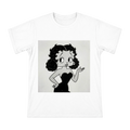 Vintage Jazz Age Betty Boop Style Cartoon T-Shirt front [ai-pod:1438a8c9fc9a79e44900dec57c7960a0]