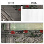 Ottoman rose arch 52 x 84 in Window Curtain Set