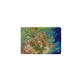 Landsat Earth Texture 12 x 8 in Metal Tin Sign