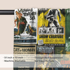 Frankenstein Manuscript 51 x 72 in Door Curtain (QUE)