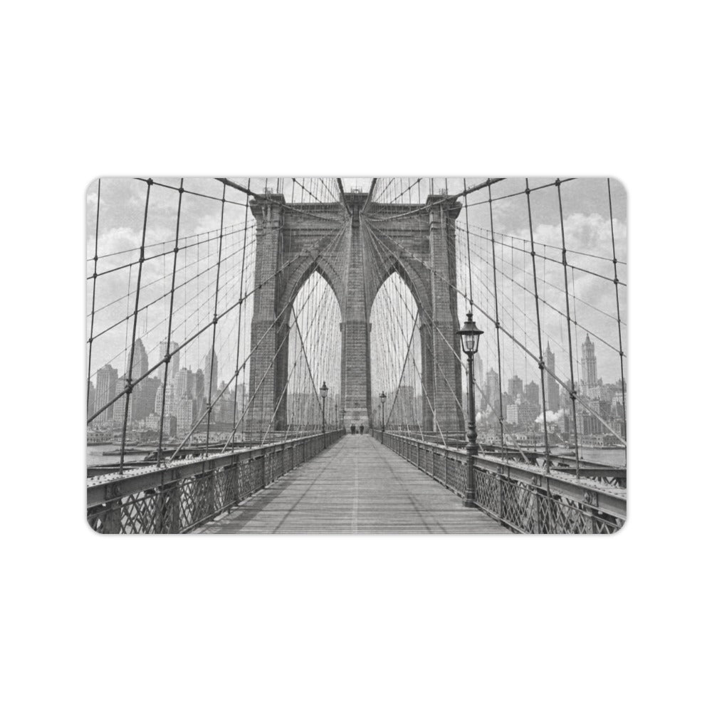 Brooklyn Bridge Cable Geometry 23.6 x 15.7 in Doormat