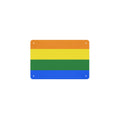 The Colors of the Rainbow 12 x 8 in Metal Tin Sign