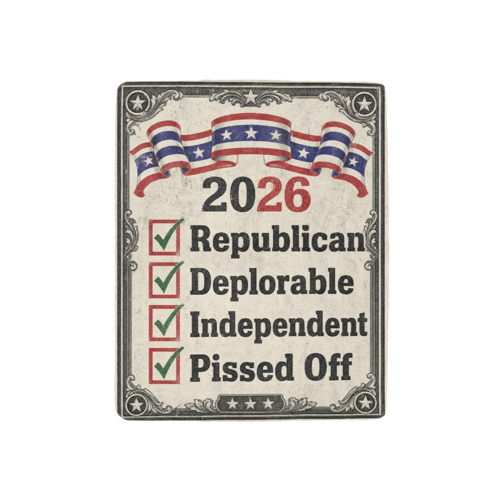 Civic Ribbon Banner 2026 32 x 48 in Micro Fleece Blanket