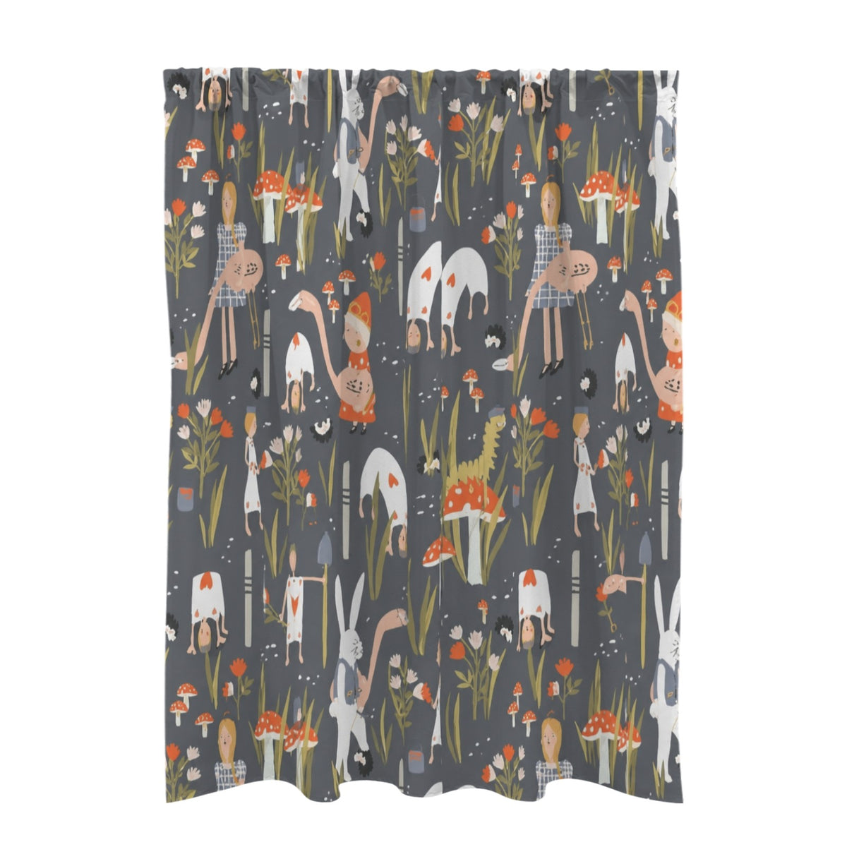 Alice Rabbit Hole 51 x 72 in Door Curtain (QUE)