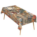 Alice Autumn Court 178cm x 140cm Rectangular Tablecloth 70x55inch (QUE)