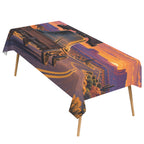Liberty Bell Desert 178cm x 140cm Rectangular Tablecloth 70x55inch (QUE)