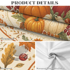 Harvest Plate 178cm x 140cm Rectangular Tablecloth 70x55inch (QUE)
