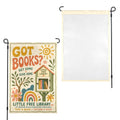 Got Books Little Free Library 12 x 18 in Garden Flag