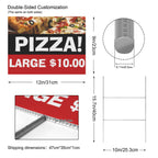 Pizza Sale 12 x 9 in House Sign