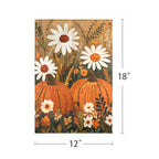 Cornucopia Gourds 12 x 18 in Garden Flag