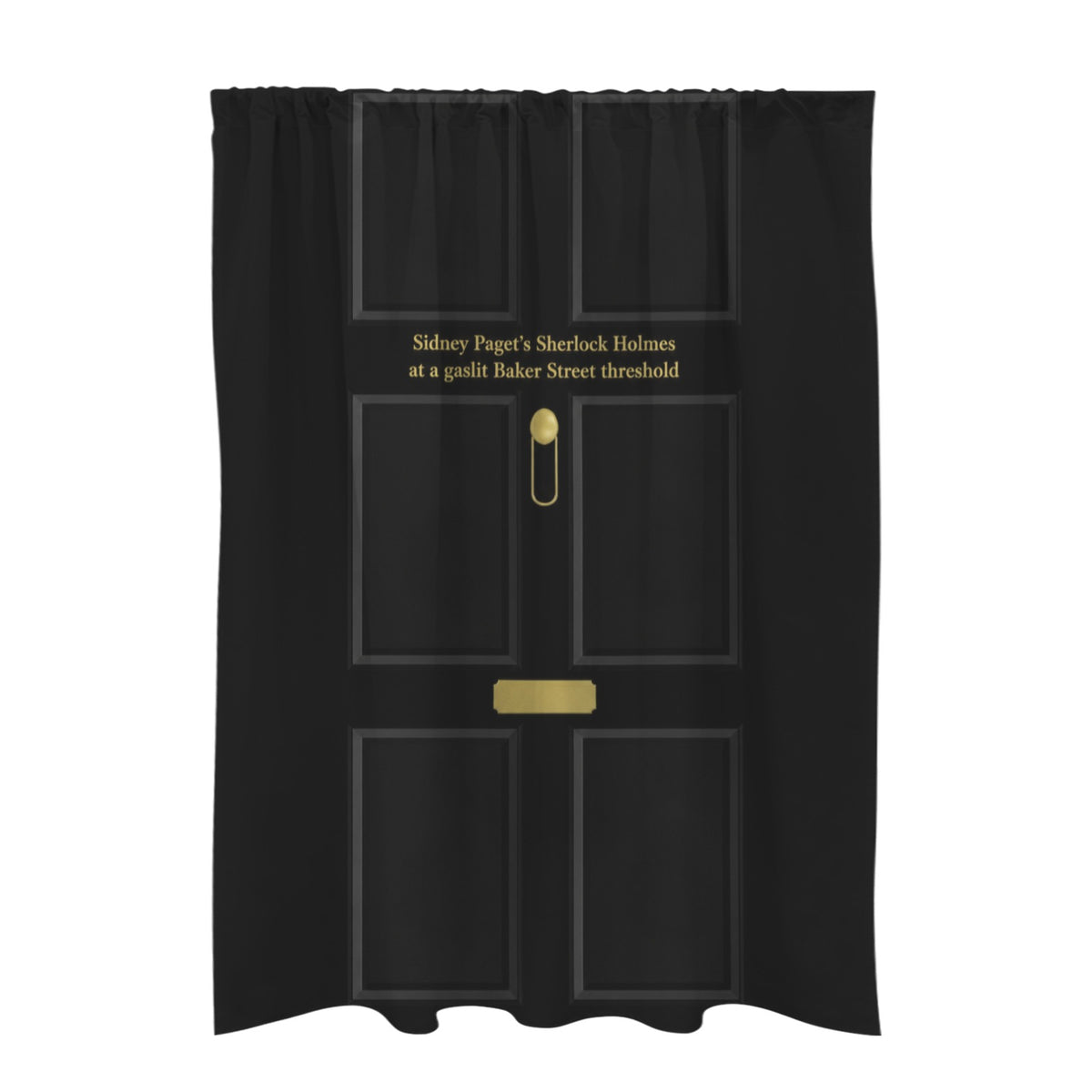 Sherlock Baker Street 51 x 72 in Door Curtain (QUE)